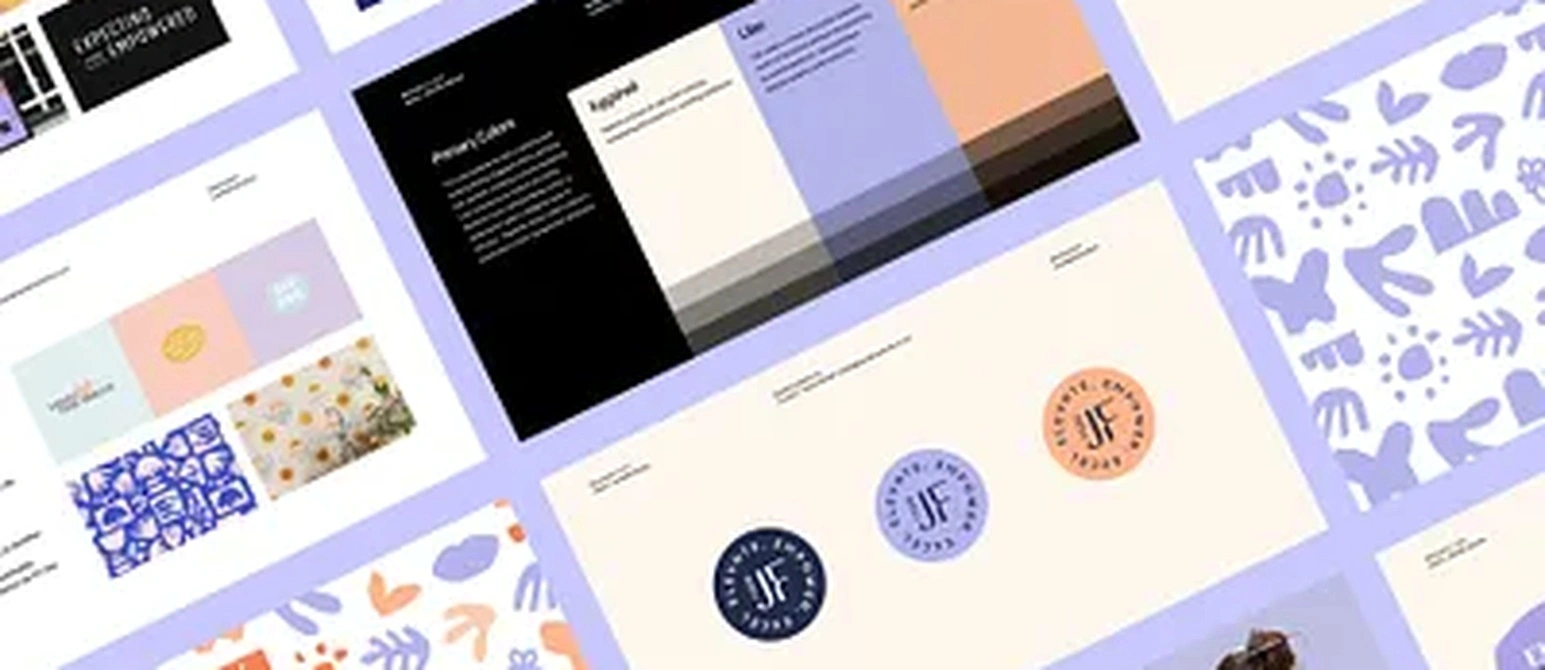creative workspace mood board